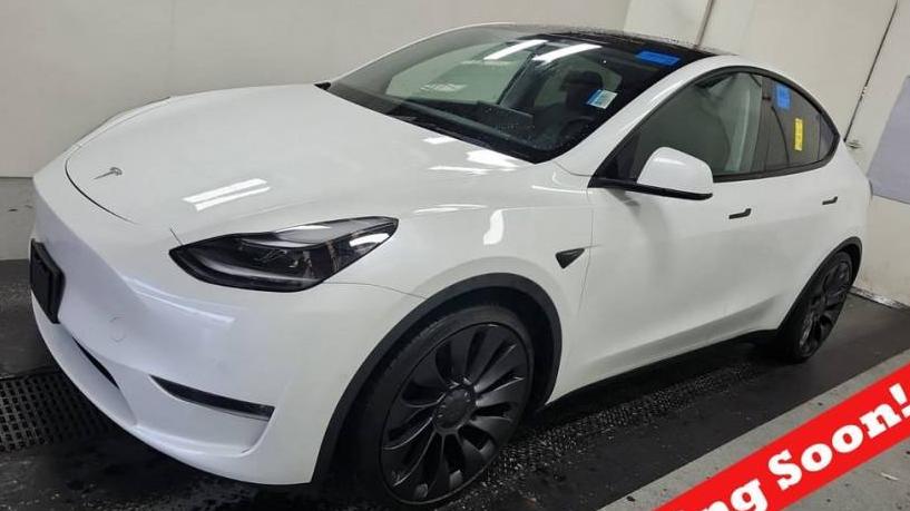 TESLA MODEL Y 2022 7SAYGDEF0NF389642 image